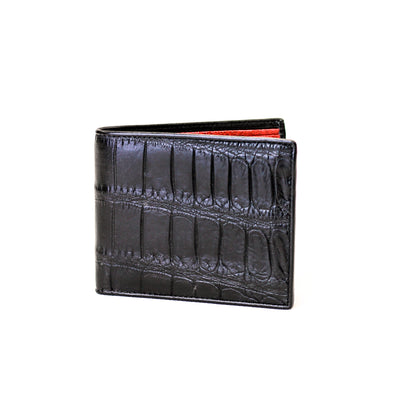 Slim Fold Wallet - Crocodile/Ostrich Leg