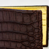 Slim Fold Wallet - Crocodile