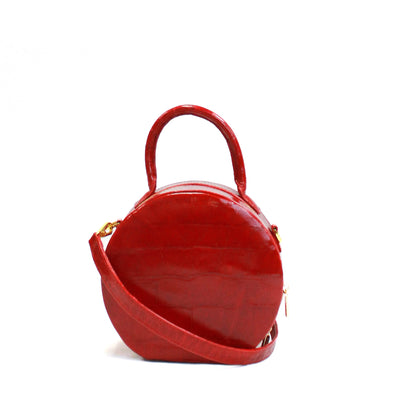 Round Purse - Crocodile