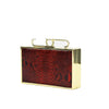 Attache Box Clutch - Python