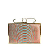 Attache Box Clutch - Python