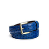 Belt - Blue Ostrich