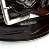 Belt - Dark Brown Alligator