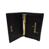 Black Ostrich Wallet