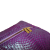 Duffel Bag - Purple/Mint Python