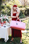 Duffel Bag - Pink Python