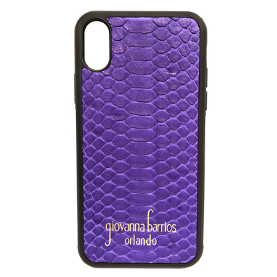 Purple iPhone X Case