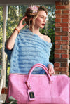 Duffel Bag - Pink Python