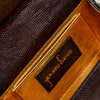 Small Top Handle Satchel - Lizard