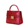 Small Top Handle Satchel - Crocodile