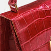 Small Top Handle Satchel - Crocodile