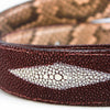 Reversible Belt - Stingray & Python