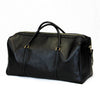 Duffel Bag - Black Leather