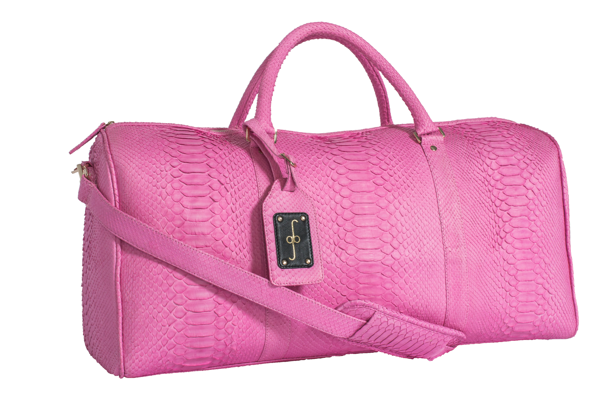 Pink Python Purse Duffel Bag - Pink Python – GiovannaBarrios