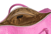 Pink Python Duffle Bag