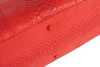 Red Python Duffle Bag