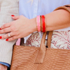 Medium Cuff Bracelet - Alligator