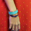 Large Cuff Bracelet - Alligator