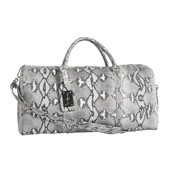Duffel Bag - Natural Python
