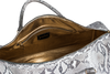 Natural Python Duffle Bag