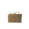 Attache Box Clutch - Python