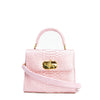 Small Top Handle Satchel - Python
