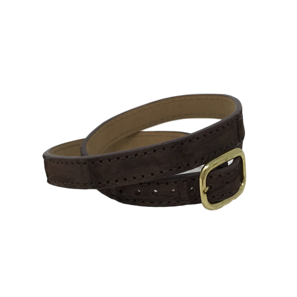 Crocodile Double Wrap Bracelet