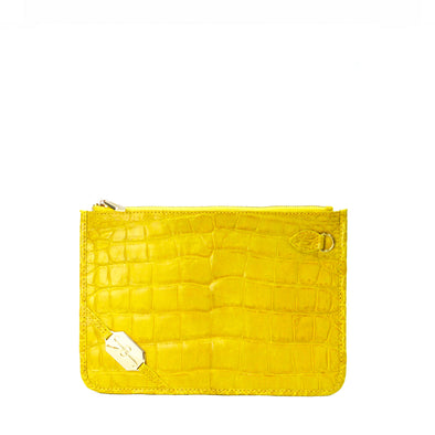 London Wristlet - Crocodile
