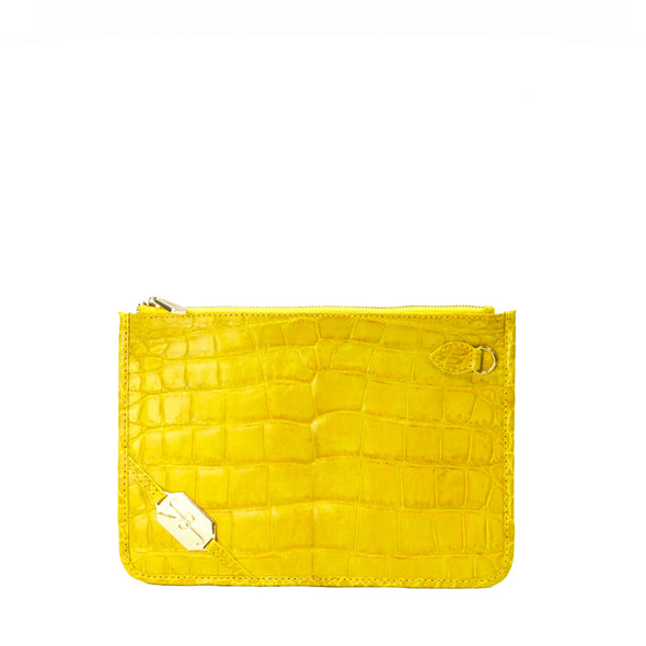 London Wristlet - Crocodile